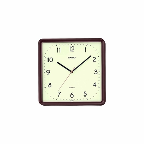 Casio Analog Black Resin Wall Clock IQ152-5D IQ-152-5D IQ-152-5 (LOCAL BUYERS ONLY)