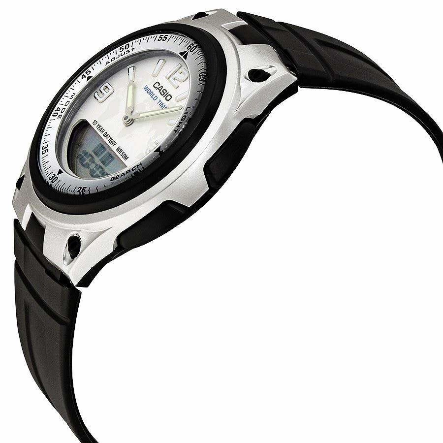 Casio AW-80-7A2 Black Resin Watch for Men and Women