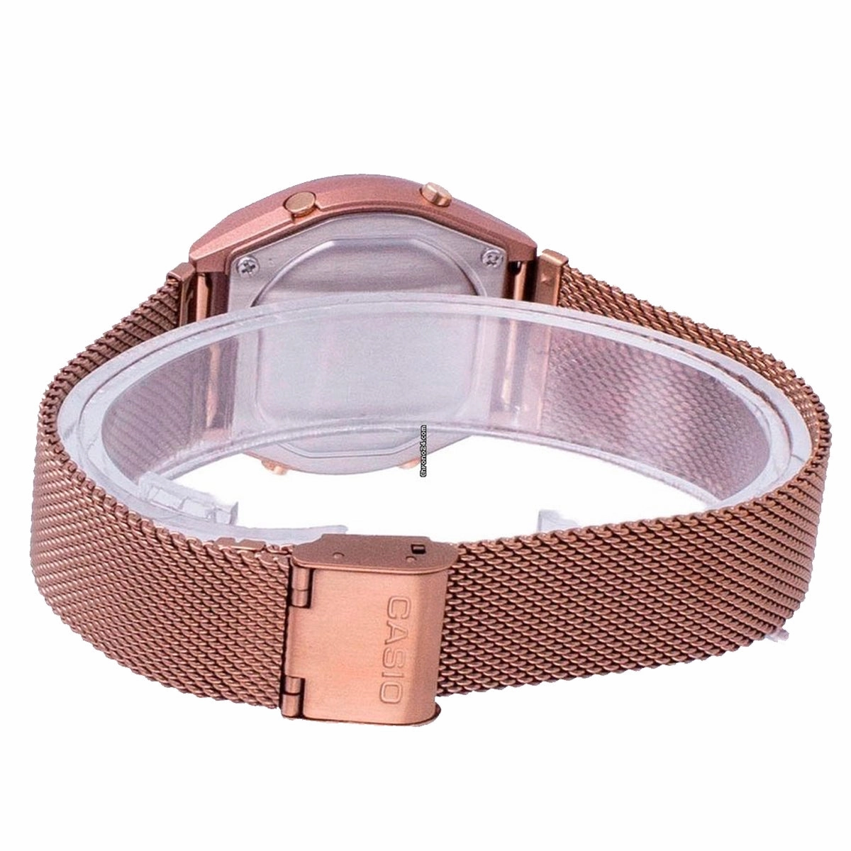 Casio B640WMR-5A Mesh strap Rose Gold watch for Women