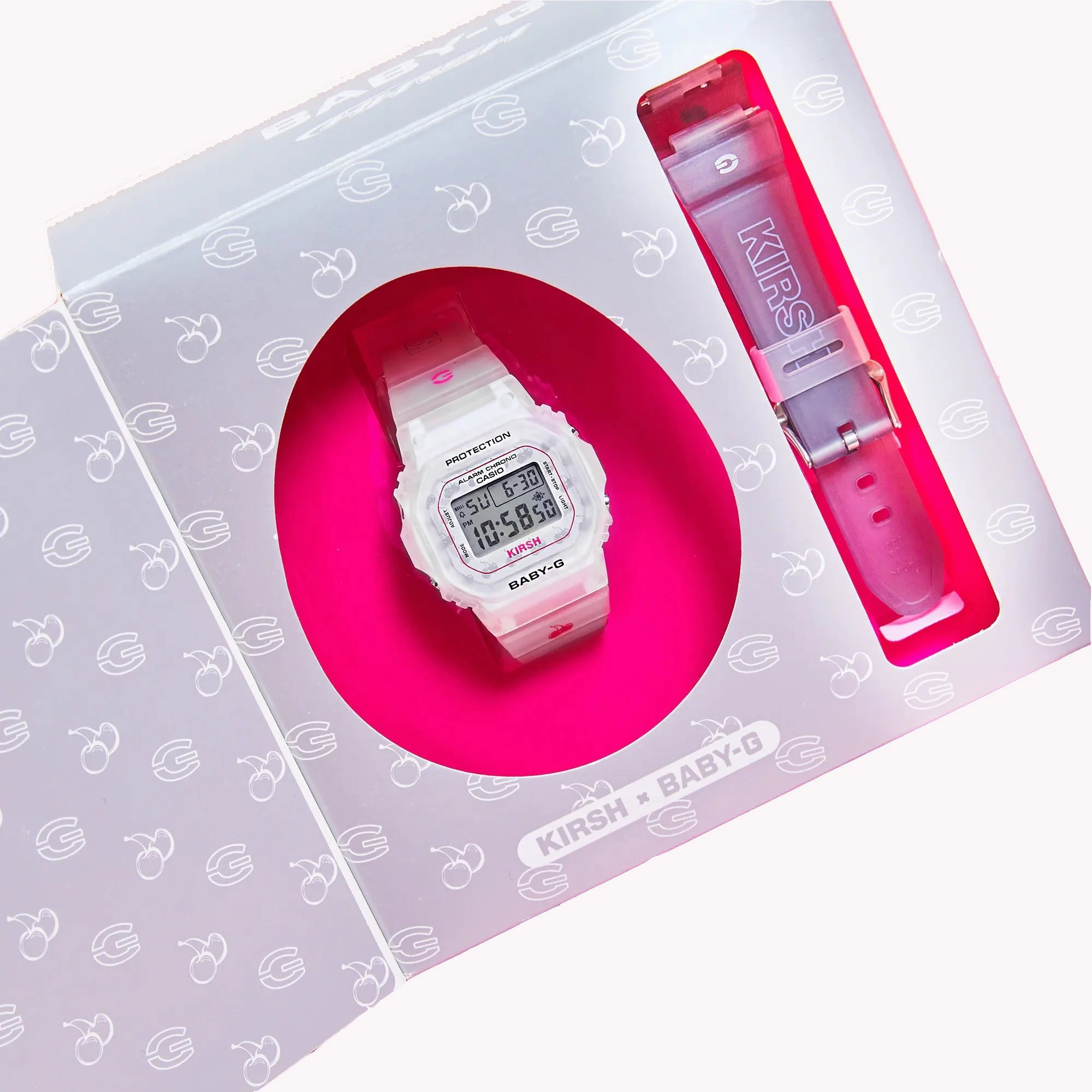 Casio Baby-g BGD-565KRS-7DR Digital Rubber Strap Watch For Women