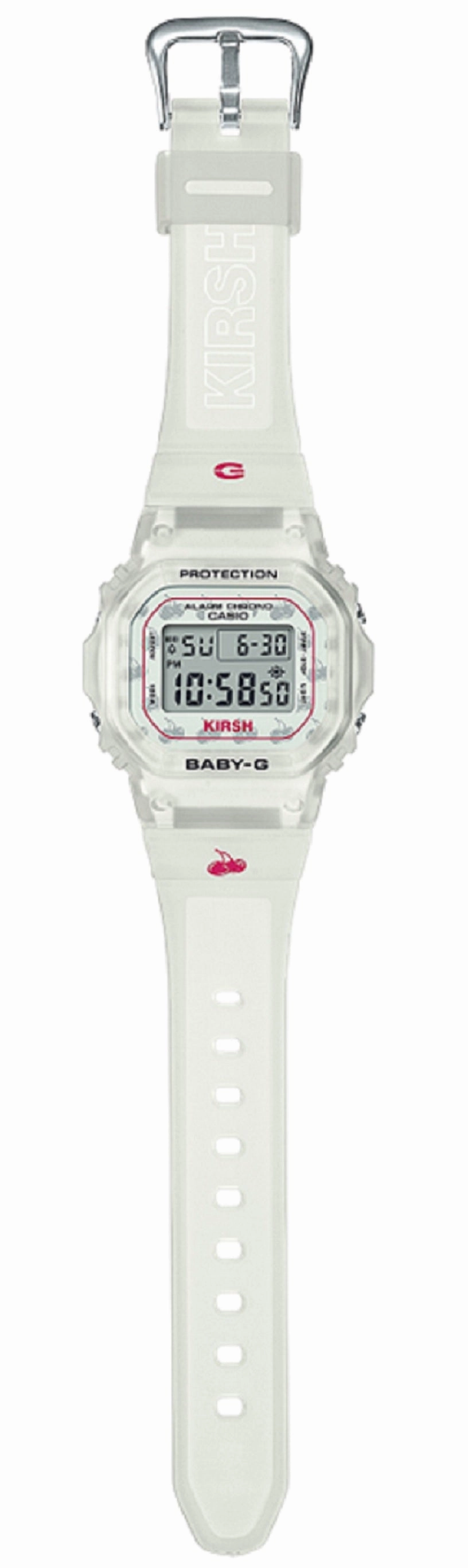 Casio Baby-g BGD-565KRS-7DR Digital Rubber Strap Watch For Women