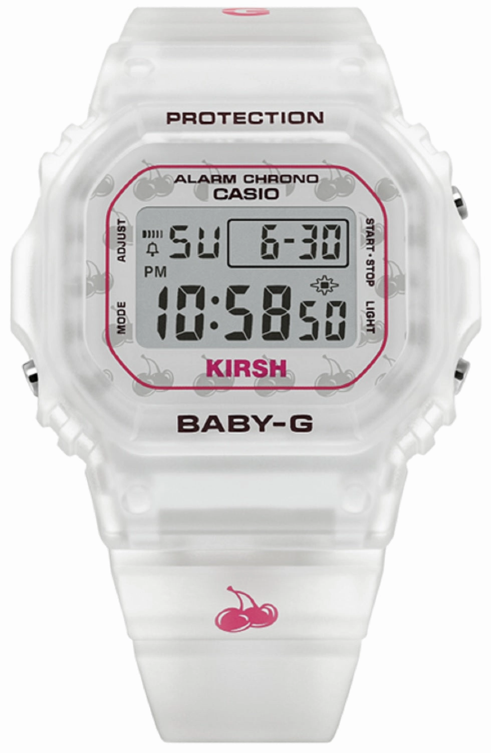 Casio Baby-g BGD-565KRS-7DR Digital Rubber Strap Watch For Women