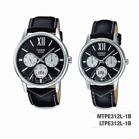 Casio Couple Metal Watch LTPE312L-1B MTPE312L-1B