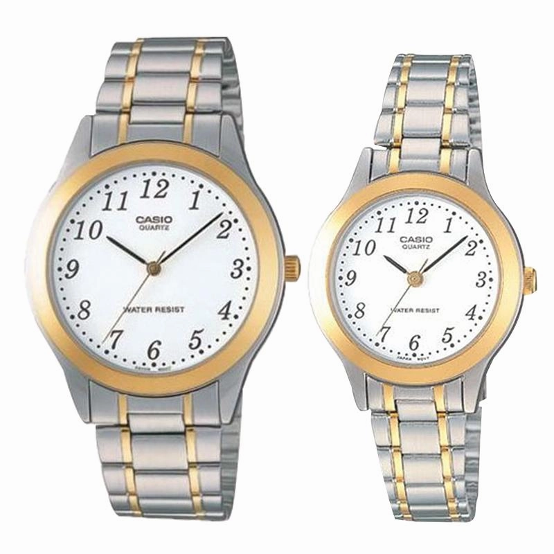 Casio Couple Stainless Steel Watch LTP1128G-7B MTP1128G-7B