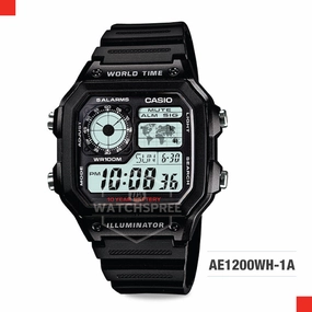 Casio Digital Sports Watch AE1200WH-1A