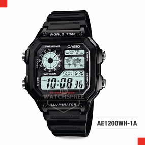 Casio Digital Sports Watch AE1200WH-1A