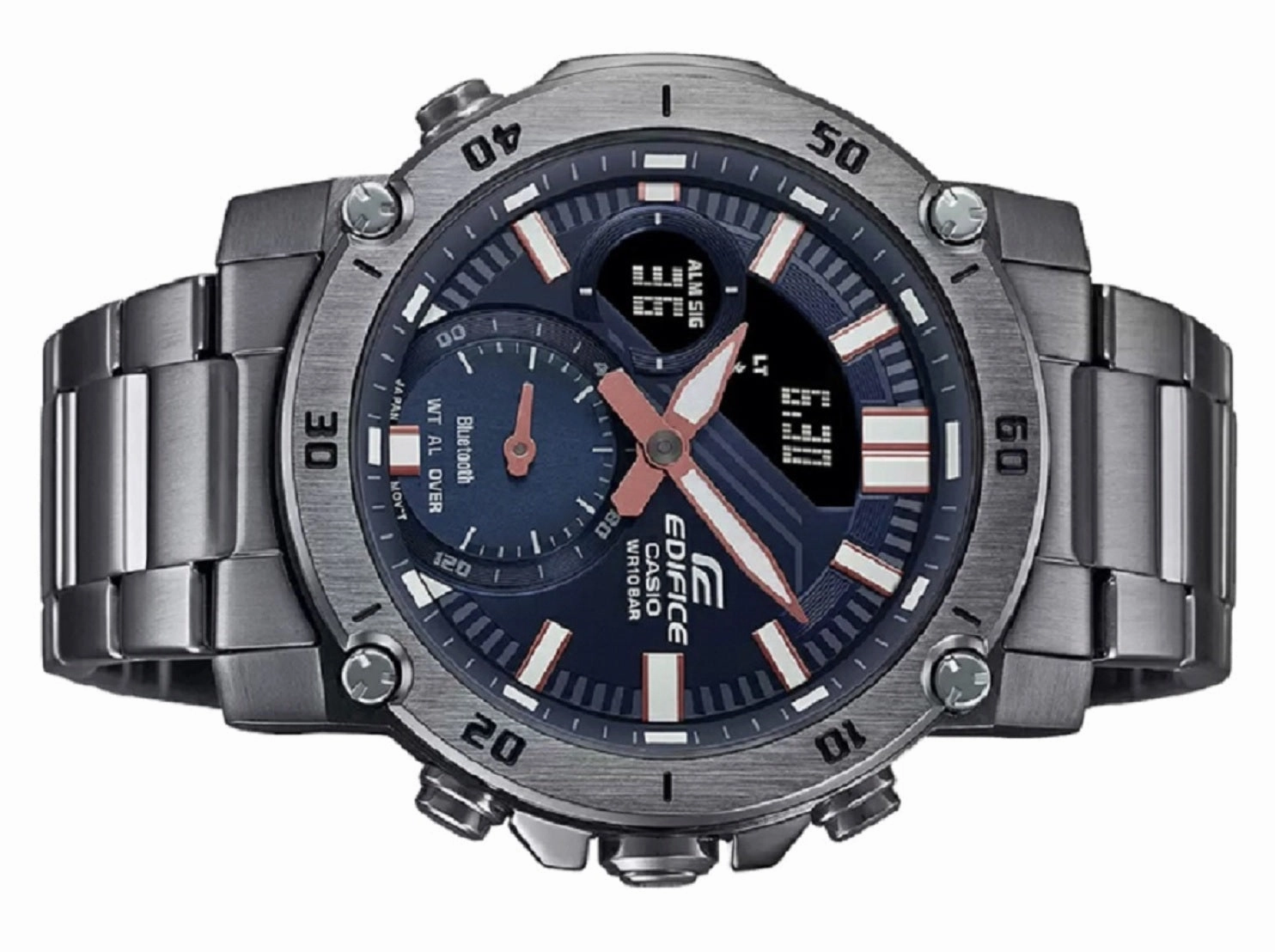 Casio Edifice ECB-20DC-1A Smartphone Link Digital Analog Watch