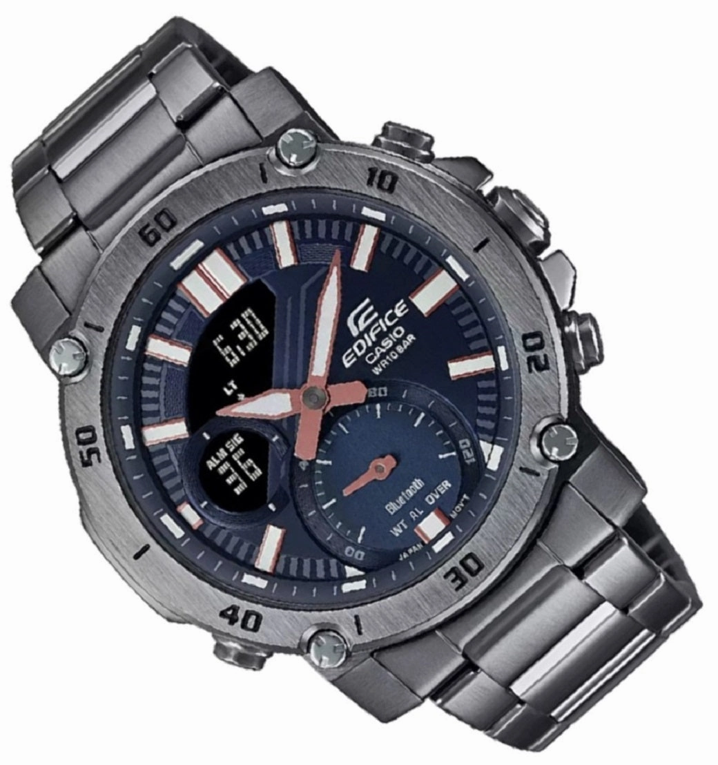 Casio Edifice ECB-20DC-1A Smartphone Link Digital Analog Watch