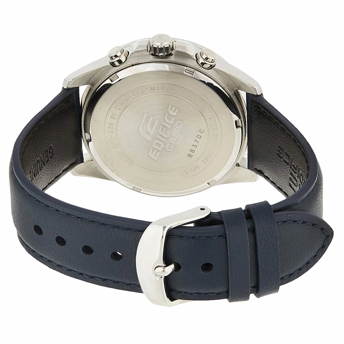 Casio Edifice EFR-526L-2A Chronograph Leather Strap Watch For Men
