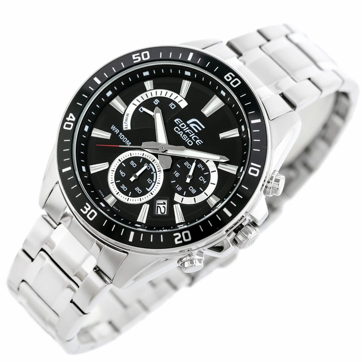 Casio Edifice EFR-552D-1A Chronograph Stainless Steel Strap Watch For Men