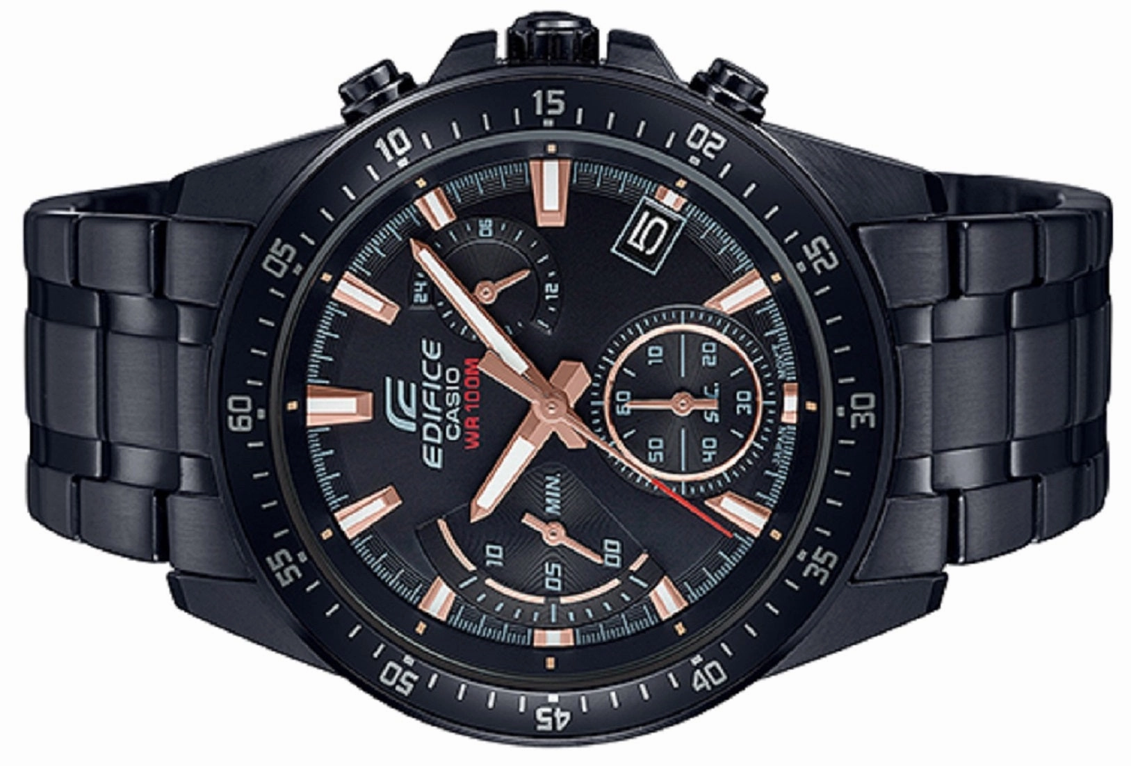 Casio Edifice EFV-540DC-1B Chronograph Stainless Steel Strap Watch For Men
