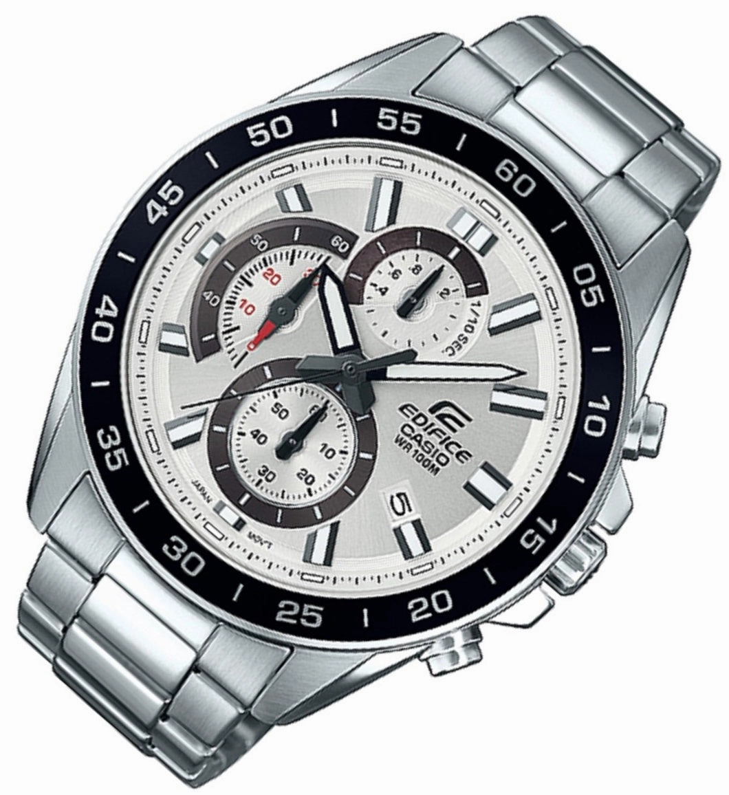 Casio Edifice EFV-550D-7A Chronograph Stainless Steel Strap Watch For Men