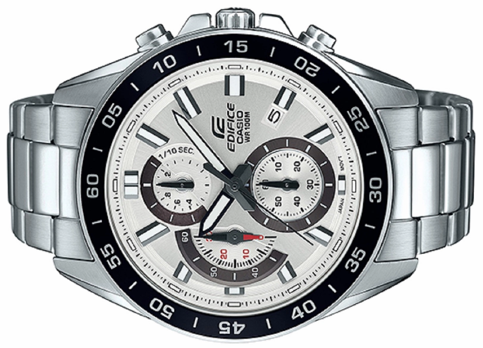 Casio Edifice EFV-550D-7A Chronograph Stainless Steel Strap Watch For Men
