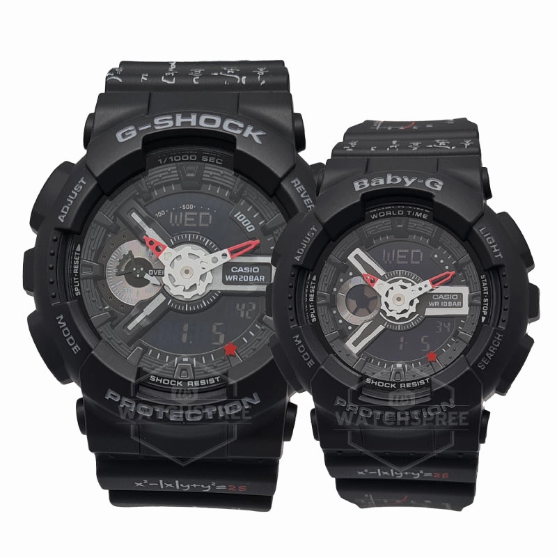 Casio G-Shock & Baby-G Couple 25th Anniversary G Presents Lover Collection's Limited Models LOV21A-1A LOV-21A-1A [Couple Watch Set]