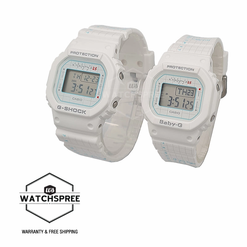 Casio G-Shock & Baby-G Couple 25th Anniversary G Presents Lover Collection's Limited Models LOV21B-7D