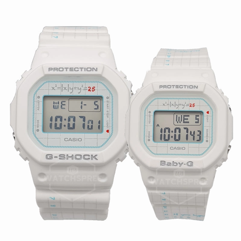 Casio G-Shock & Baby-G Couple 25th Anniversary G Presents Lover Collection's Limited Models LOV21B-7D