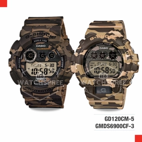 Casio G-Shock & Baby-G Couple Watch GMDS6900CF-3D-GD120CM-5D