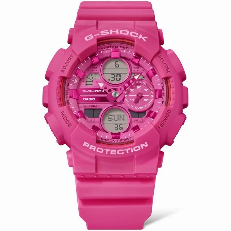 CASIO G-SHOCK ANALOG-DIGITAL WOMENS - GMA-S140PP-4ADR