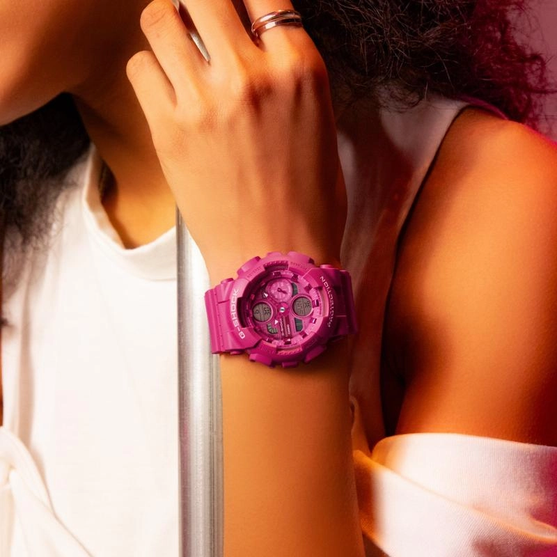 CASIO G-SHOCK ANALOG-DIGITAL WOMENS - GMA-S140PP-4ADR