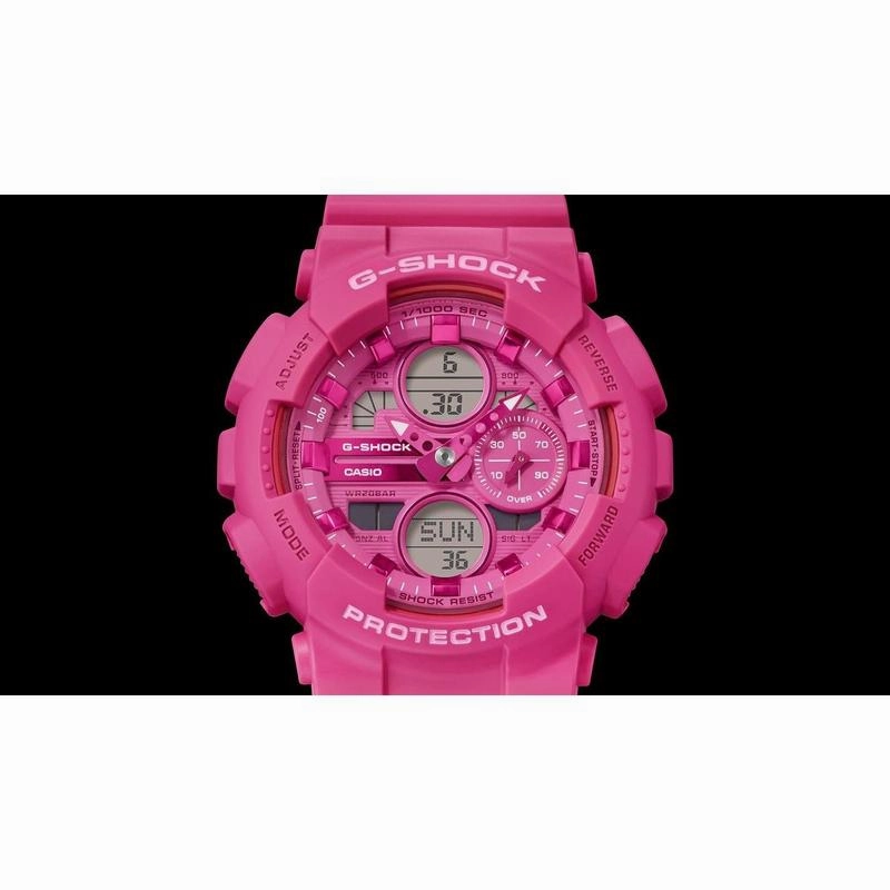 CASIO G-SHOCK ANALOG-DIGITAL WOMENS - GMA-S140PP-4ADR