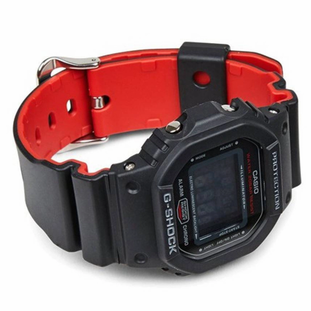 Casio G-shock DW-5600HR-1DR Digital Rubber Strap Watch For Men