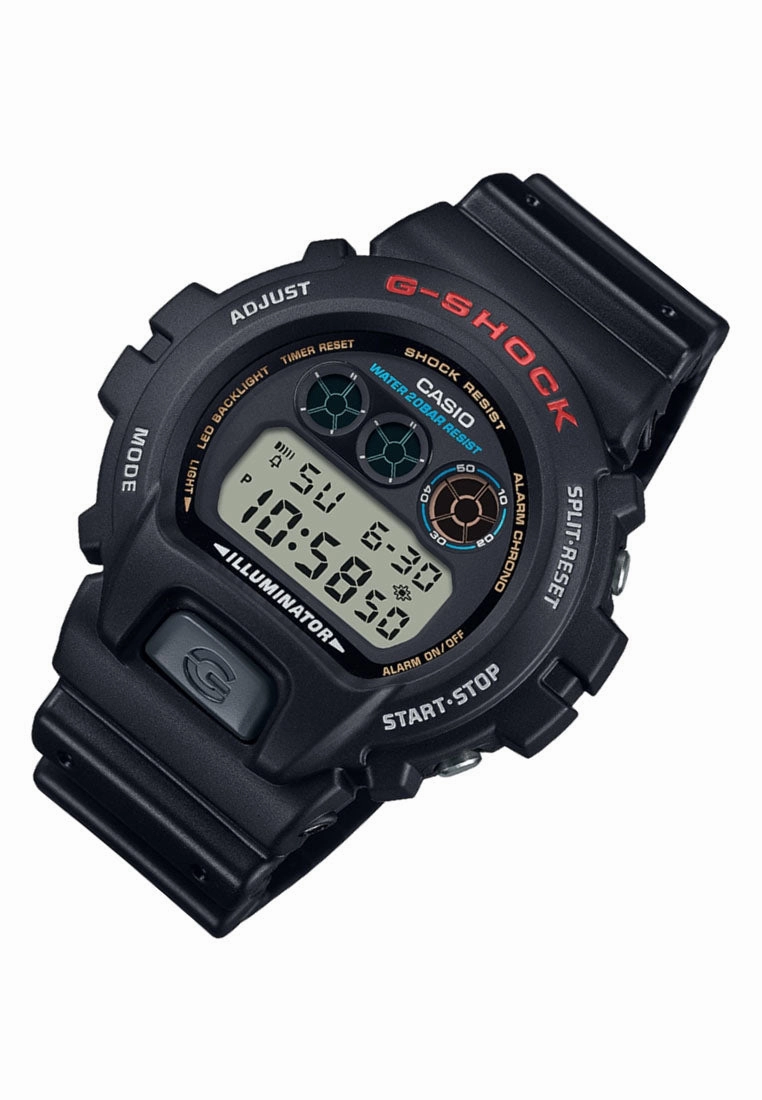 Casio G-shock DW-6900U-1DR Digital Rubber Strap Watch For Men