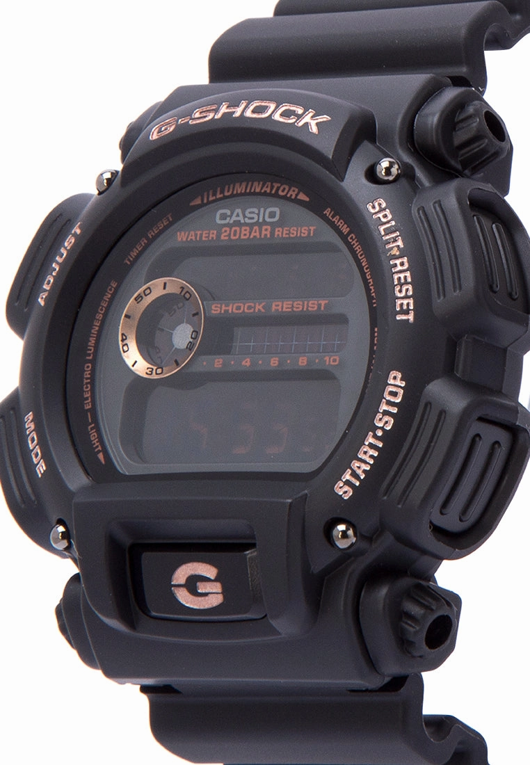 Casio G-shock DW-9052GBX-1A4 Digital Rubber Strap Watch For Men