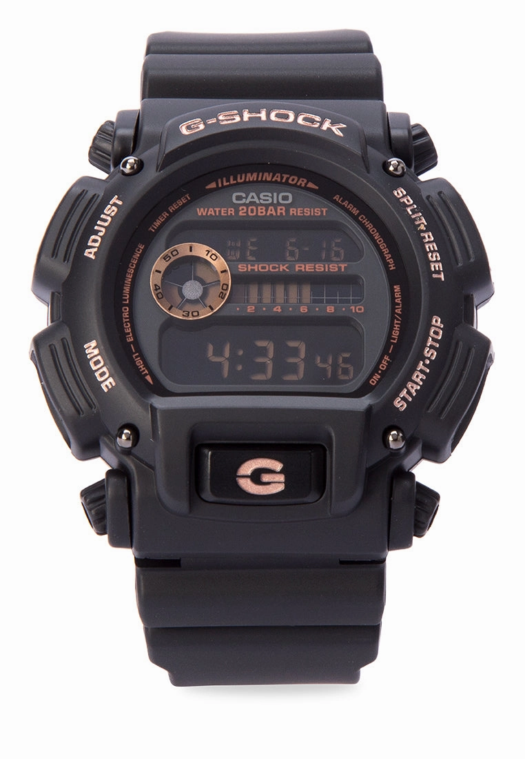 Casio G-shock DW-9052GBX-1A4 Digital Rubber Strap Watch For Men