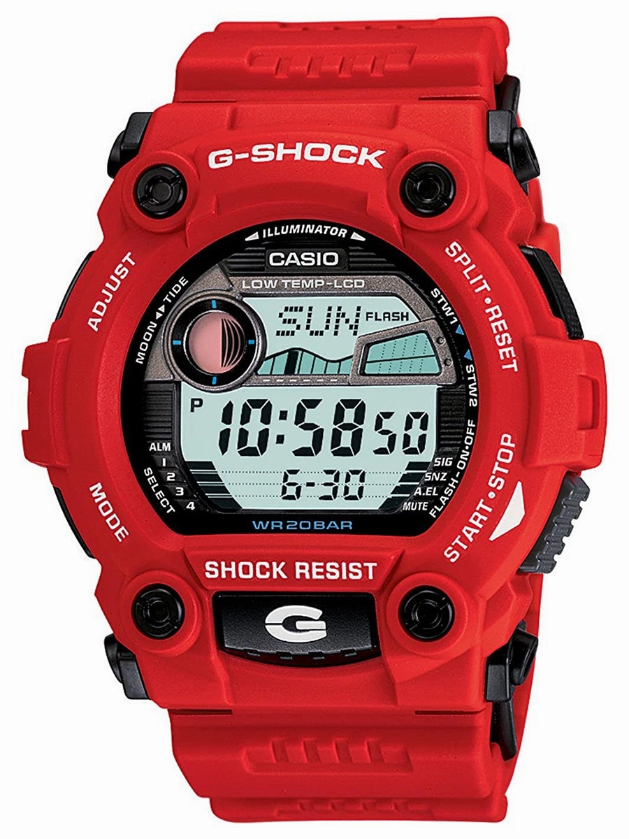 Casio G-Shock G-RESCUE Red Digital Mens Watch G7900A-4