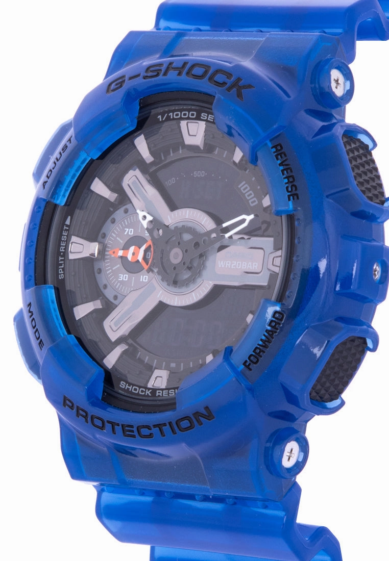 Casio G-shock GA-110CR-2A Digital Analog Rubber Strap Watch For Men