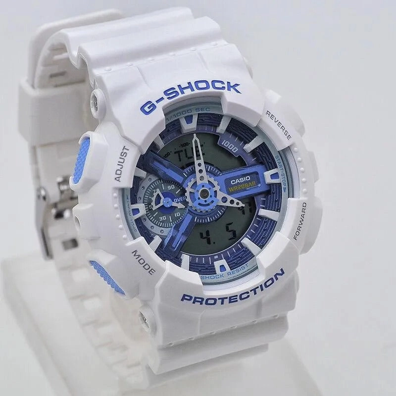 Casio G-shock GA-110WB-7A Digital Analog Rubber Strap Watch For Men