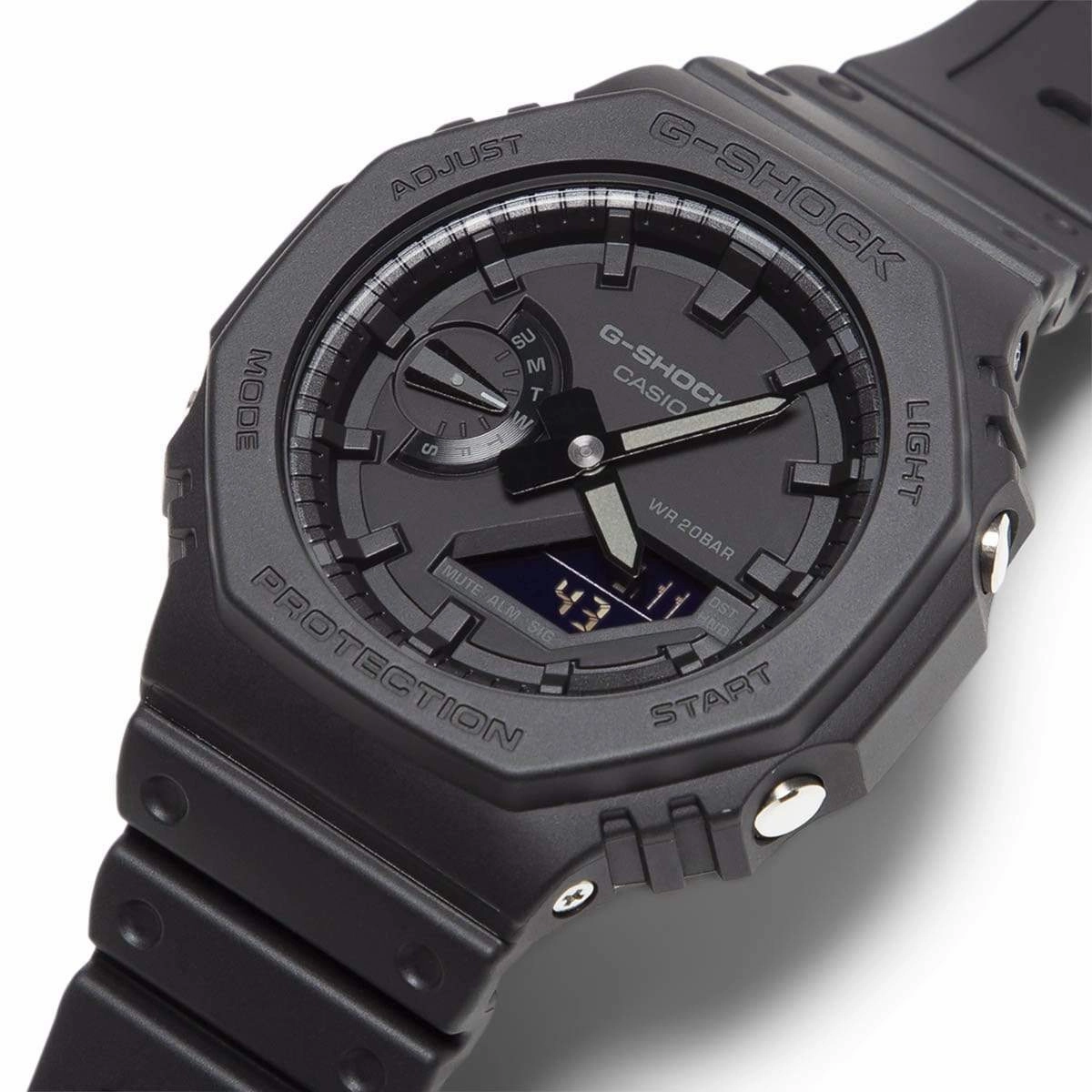 Casio G-shock GA-2100-1A1 Digital Analog Rubber Strap Watch For Men