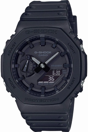 Casio G-shock GA-2100-1A1 Digital Analog Rubber Strap Watch For Men