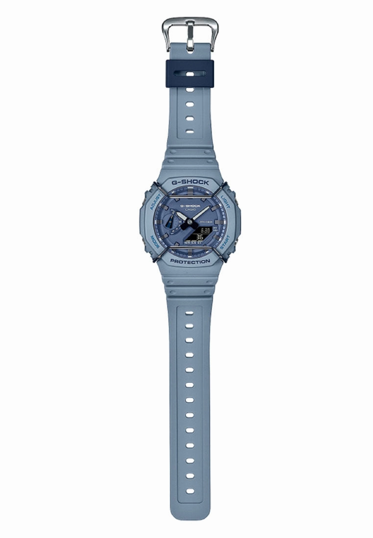 Casio G-shock GA-2100PT-2A Digital Analog Rubber Strap Watch For Men