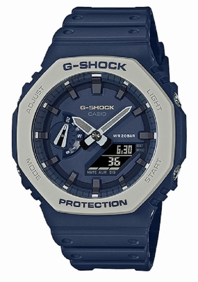 Casio G-shock GA-2110ET-2ADR Digital Analog Rubber Strap Watch For Men