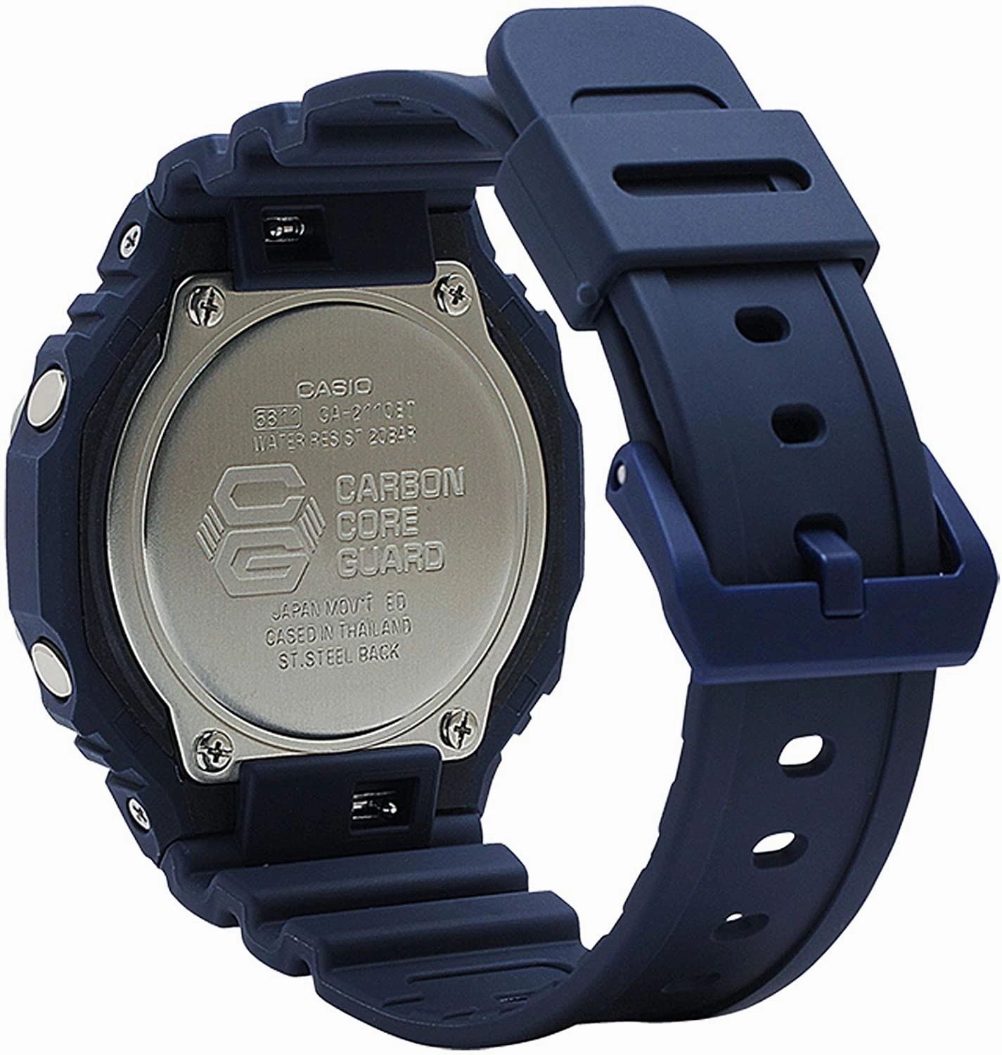 Casio G-shock GA-2110ET-2ADR Digital Analog Rubber Strap Watch For Men