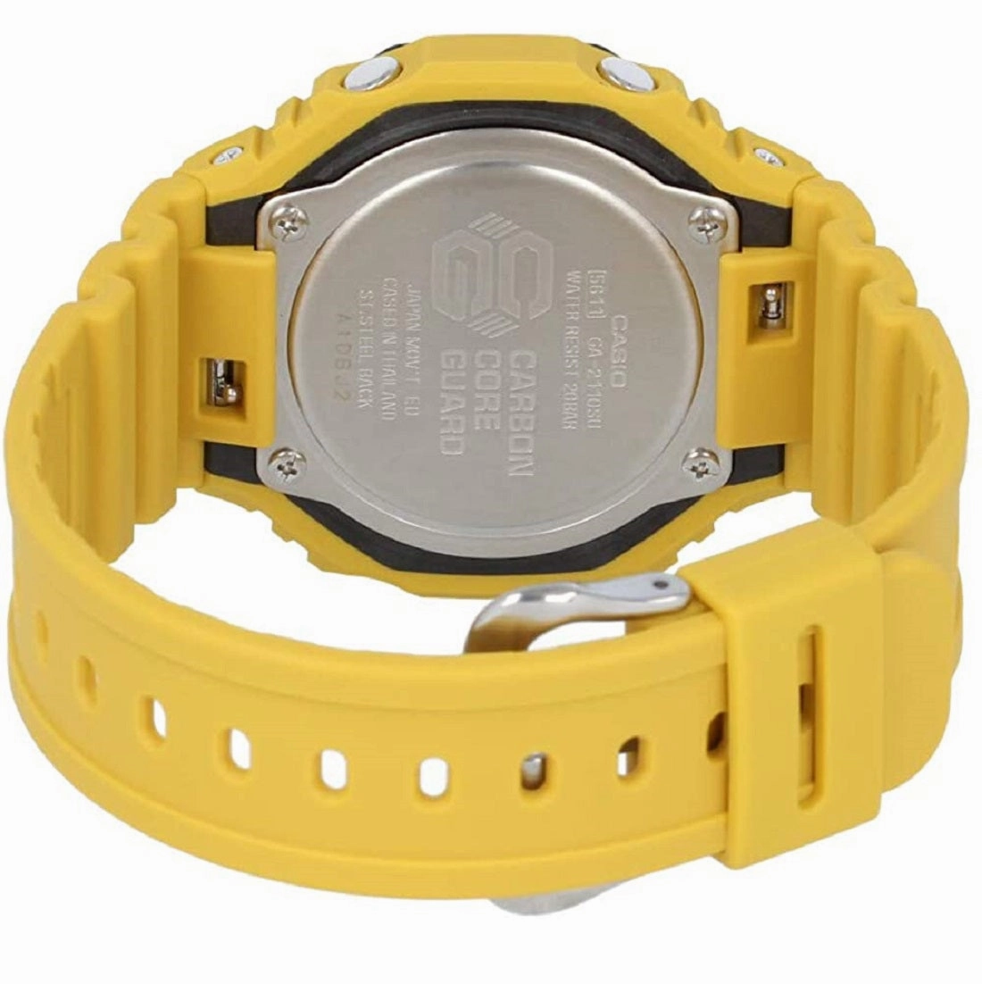 Casio G-shock GA-2110SU-9A Digital Analog Rubber Strap Watch For Men