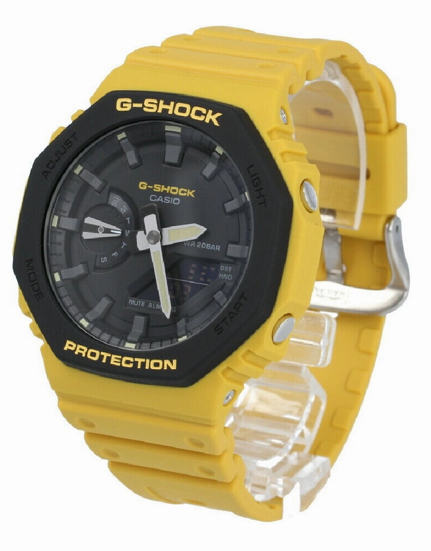 Casio G-shock GA-2110SU-9A Digital Analog Rubber Strap Watch For Men