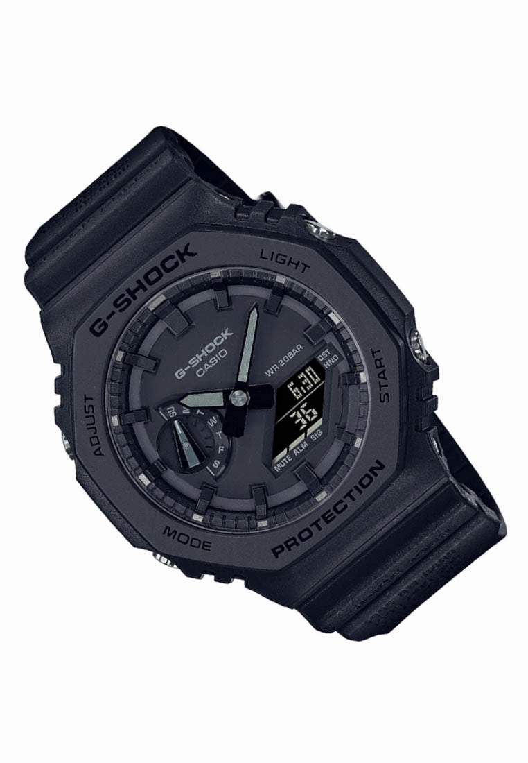 Casio G-shock GA-2140RE-1A 40th Anniversary Remaster Black Digital Analog Watch For Men