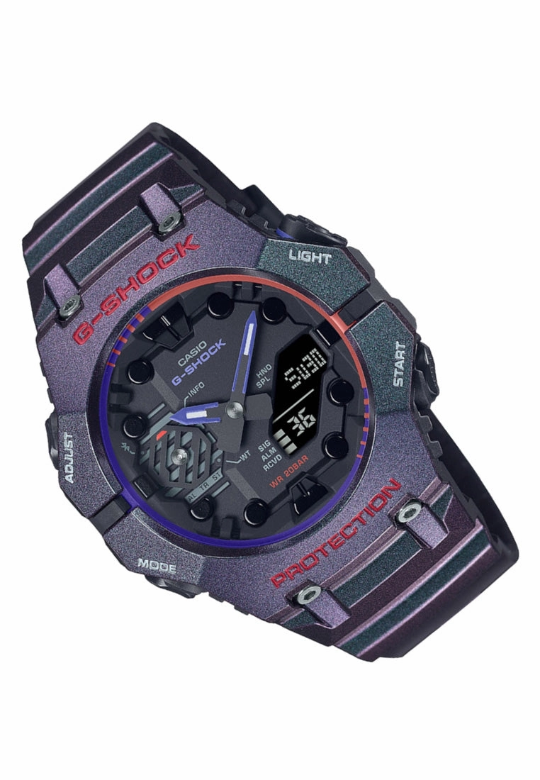 Casio G-shock GA-B001AH-6A Digital Analog Rubber Strap Smart Watch For Men