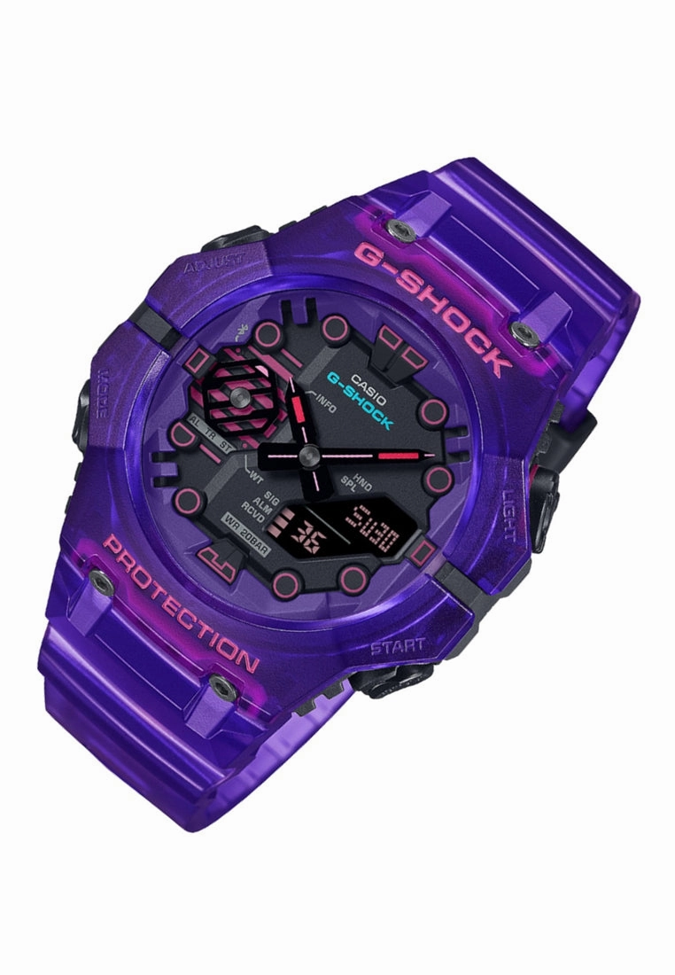 Casio G-shock GA-B001CBRS-6A Digital Analog Rubber Strap Bluetooth Watch For Men