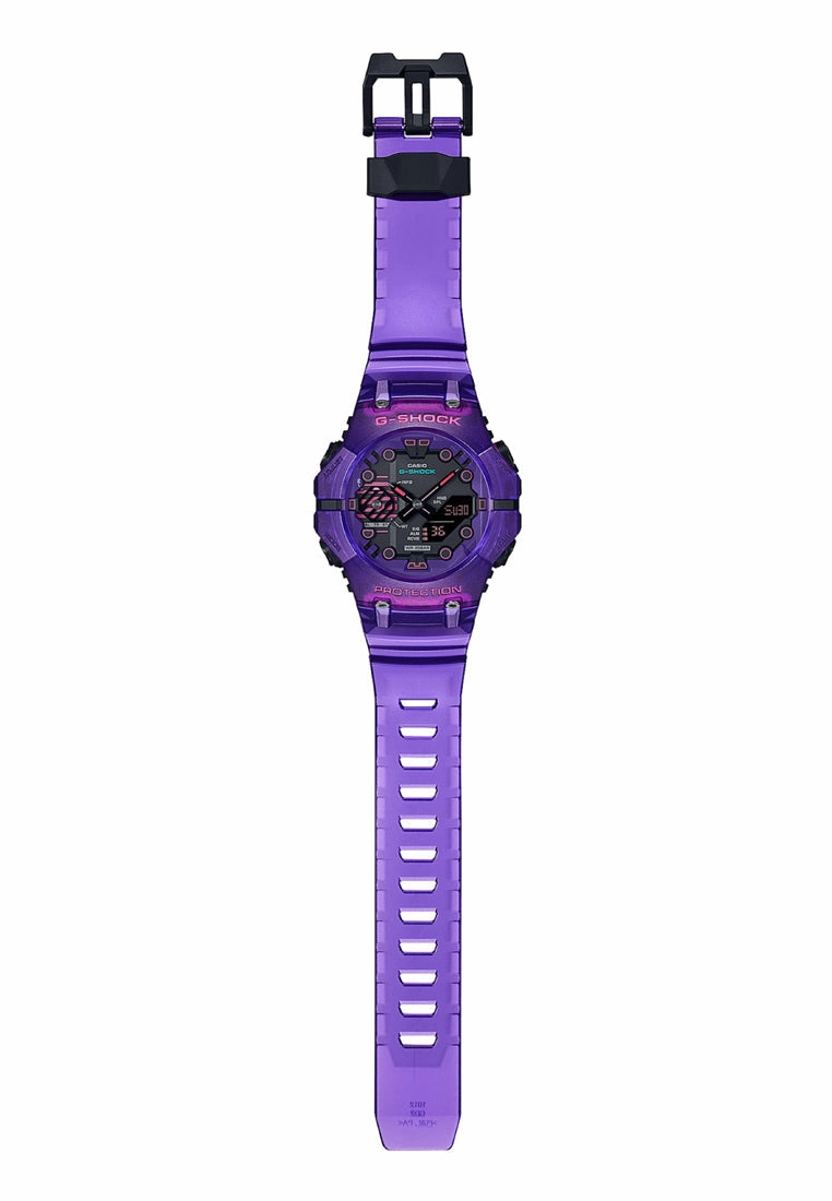 Casio G-shock GA-B001CBRS-6A Digital Analog Rubber Strap Bluetooth Watch For Men