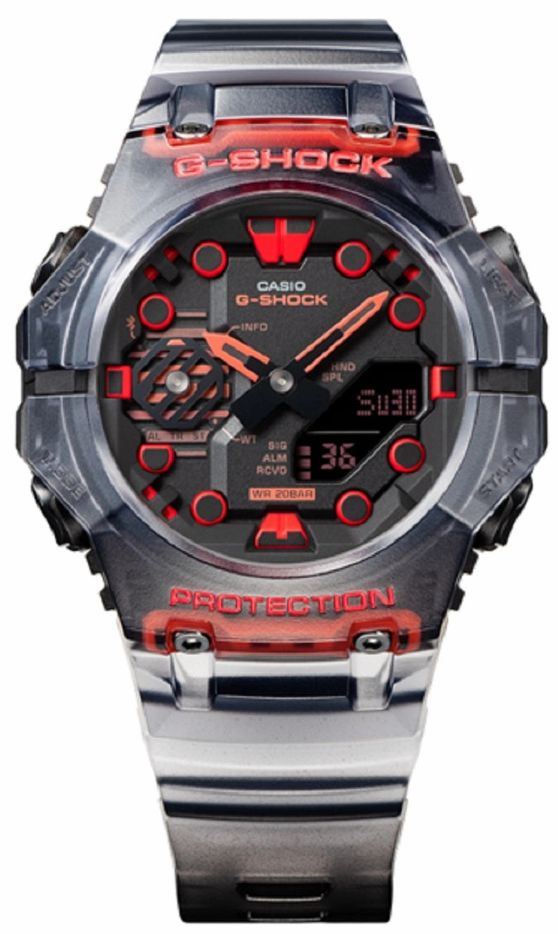 Casio G-shock GA-B001G-1A Digital Analog Rubber Strap Watch For Men
