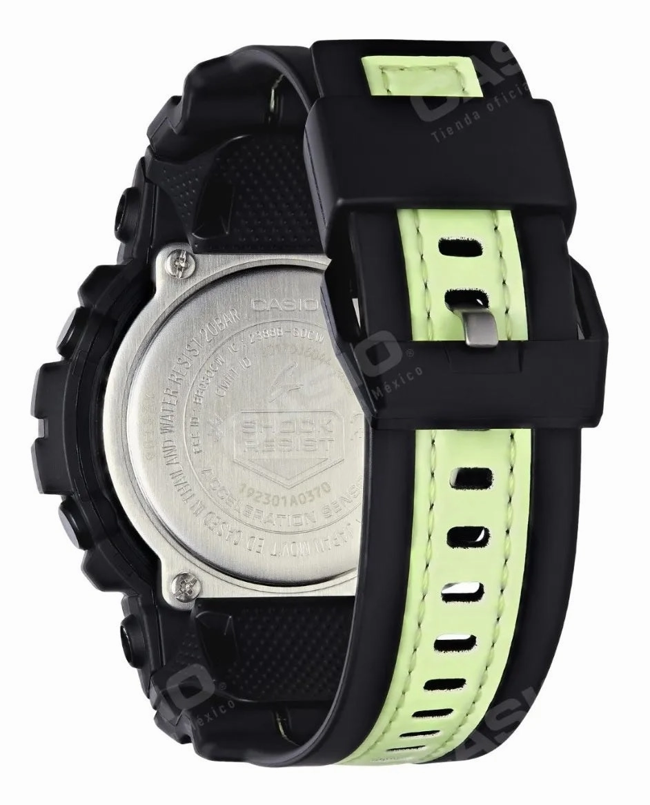 Casio G-shock GBA-800LU-1A1 Bluetooth Digital Analog Rubber Strap Watch For Men