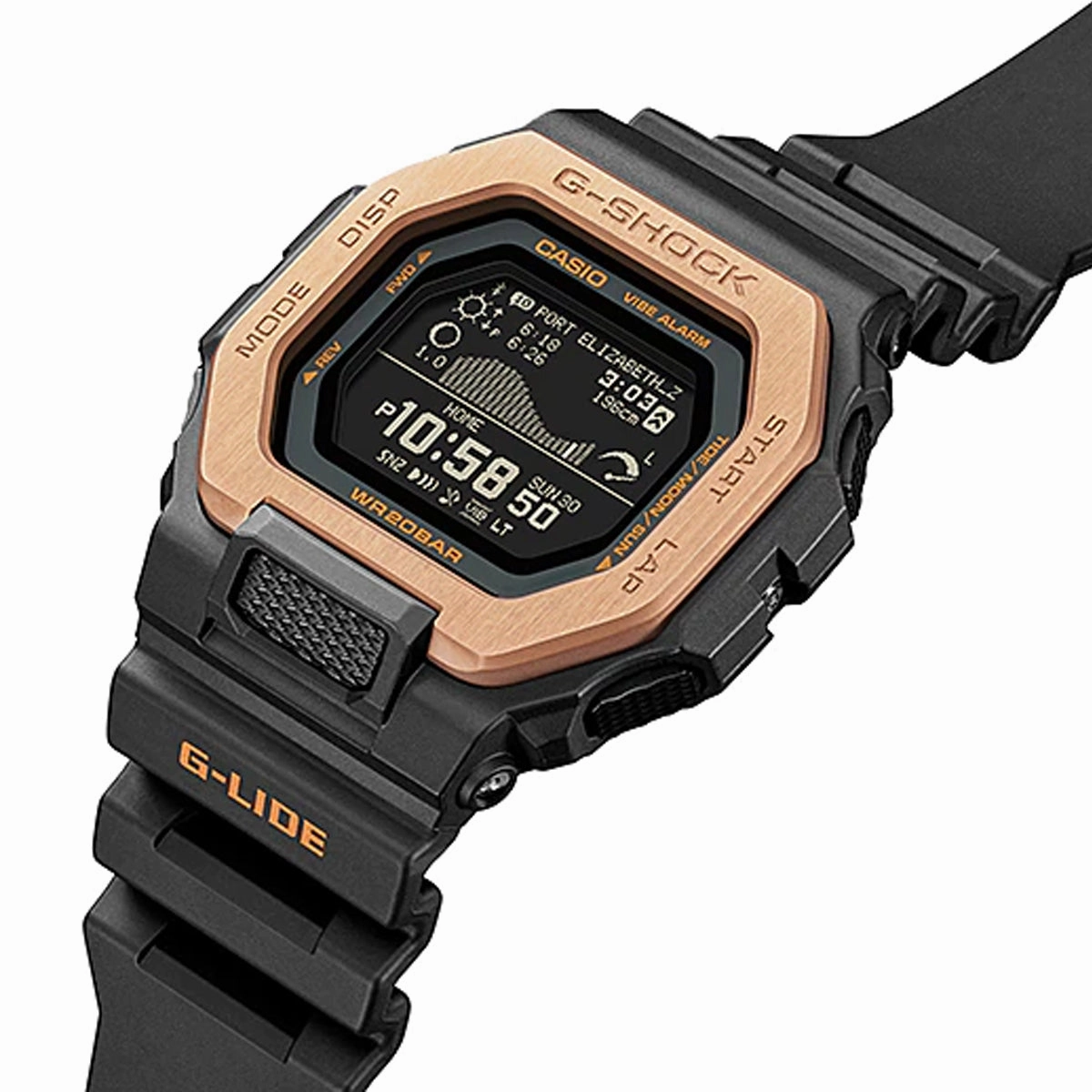 Casio G-shock GBX-100NS-4DR Bluetooth Digital Rubber Strap Watch For Men