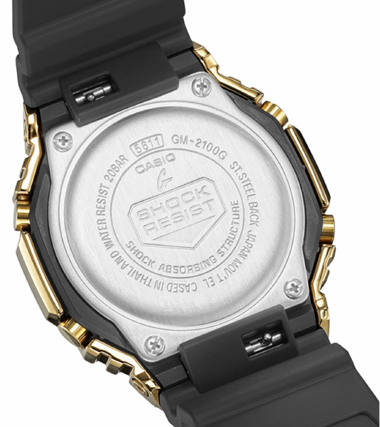 Casio G-shock GM-5600G-9DR Digital Rubber Strap Watch for Men