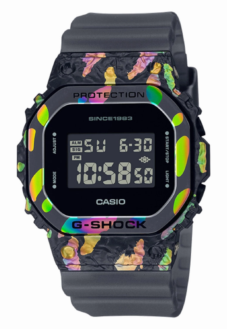 Casio G-shock GM-5640GEM-1DR Digital Rubber Strap Watch