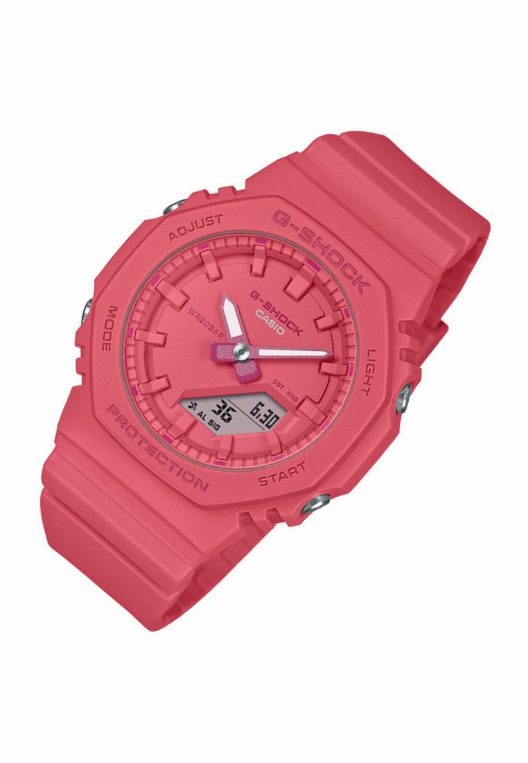 Casio G-shock GMA-P2100-4A Digital Analog Rubber Strap Watch For Women