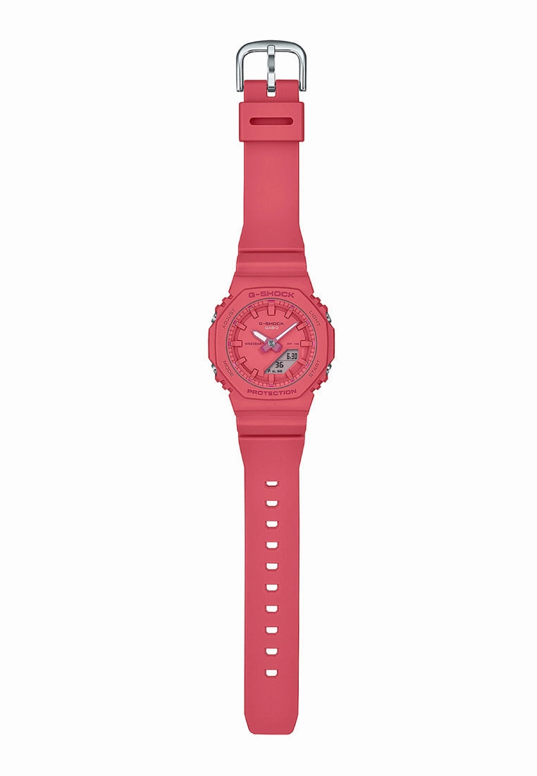 Casio G-shock GMA-P2100-4A Digital Analog Rubber Strap Watch For Women