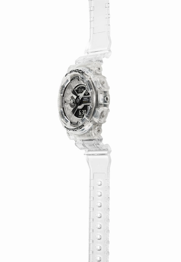 Casio G-shock GMA-S114RX-7A Digital Analog Rubber Strap Watch